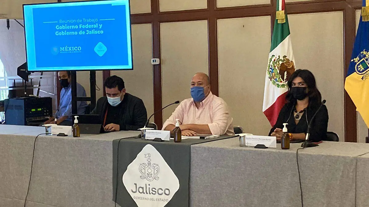 Reunión de trabajo Gobierno Federal y Gobierno de Jalisco